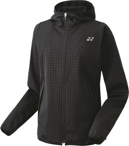 【送料無料】ヨネックス ウィメンズウォームアップパーカー ブラック Yonex 58111 007