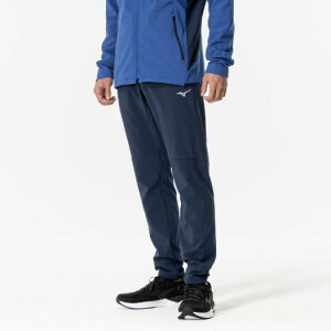 ミズノ ストレッチ/防風 テックシールドパンツ(メンズ) ページエントブルー Mizuno 32MDB55213