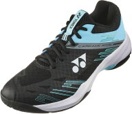 【送料無料】ヨネックス パワークッション カスケードアクセル ワイド ブラック×アイスブルー Yonex SHB…