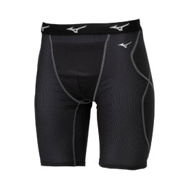 【送料290円】ミズノ 汗処理／通気 KUGEKIスライディングパンツ ブラック Mizuno 12JBCP2409