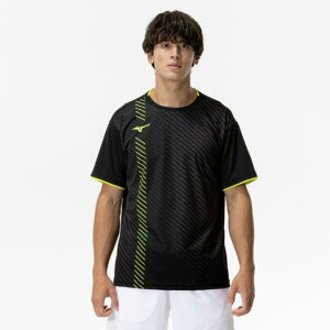 ミズノ ゲームシャツ(ラケットスポーツ) ブラック Mizuno 62JAC02609