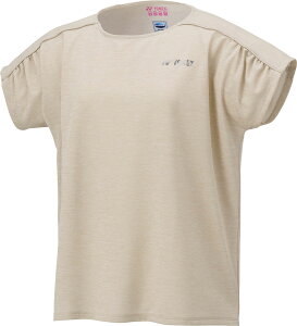 【送料290円】ヨネックス ウィメンズドライTシャツ グレージュ Yonex 16816 796