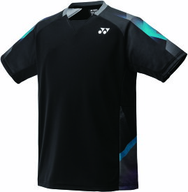 【送料無料】ヨネックス ユニゲームシャツ(フィットスタイル) ブラック Yonex 10676 007