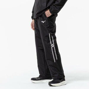 ミズノ 吸湿発熱 ブレスサーモウォーマーパンツ ブラック×ブラック Mizuno 32MFC63509