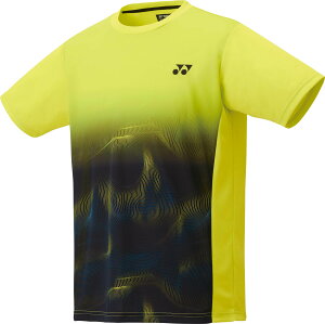 【送料290円】ヨネックス ユニゲームシャツ(フィットスタイル) ライムイエロー Yonex 10679 500