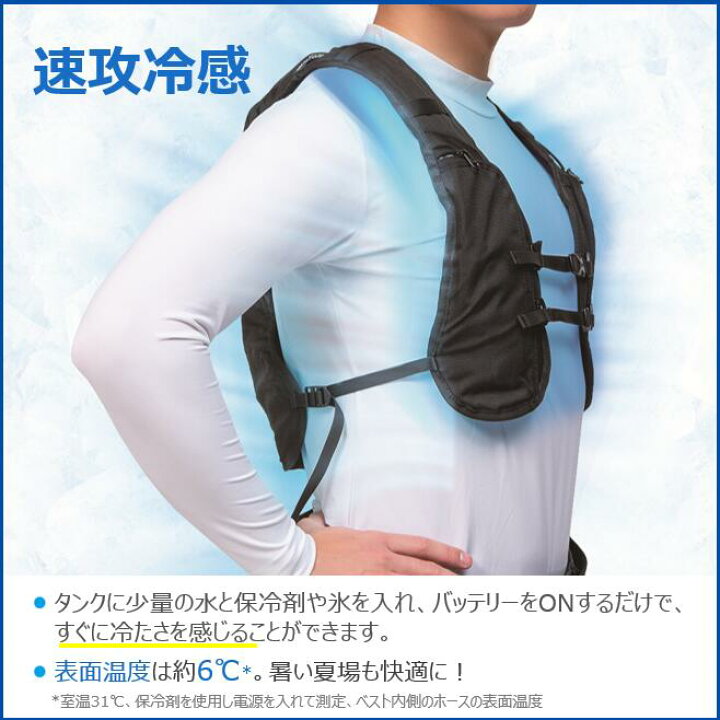 楽天市場】【医療メーカー公式・速攻冷感】冷却ベスト 水冷服 メディ 