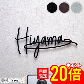 【15・16日限定★P20倍】表札 切り文字 ステンレス 戸建 おしゃれ 戸建て 門柱 アルファベット かっこいい オーダーメイド 立体 文字 二世帯 屋外 Autograph （オートグラフ）ナチュラル シンプル 耐久性 番地 住所 K600K-S