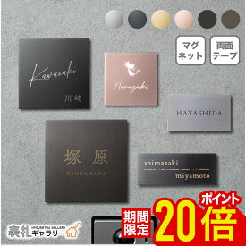 【2/4~11限定★P20倍】【新商品】 表札 戸建 門柱 ステンレス プレート表札 おしゃれ 戸建て オシャレ マット プレート オーダーメイド 二世帯 シンプル アルファベット ローマ字 文字 漢字 正方形 長方形 LUXS (ラックス) SLX-0
