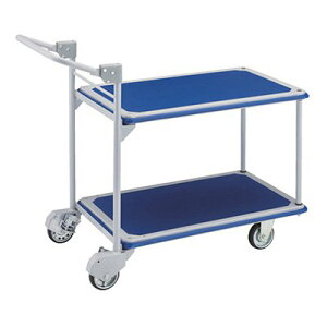 トラスコ TRUSCO オレンジブック 業務用 プレス製運搬車 ドンキカート 片袖2段タイプ 304NHS 137-1730