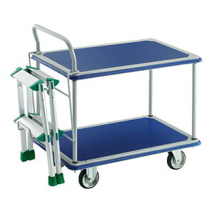 トラスコ TRUSCO オレンジブック 業務用 プレス製運搬車 ドンキカート 片袖2段タイプ 304N-TAF2 194-8211