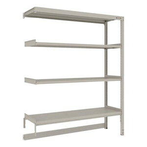 トラスコ TRUSCO スチールラック M2型軽中量棚 台車天板収納型 1460×450×H1800 4段 連結 M2-DB6544B 271-9372