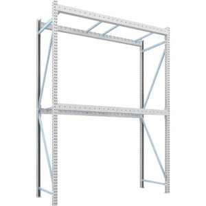 トラスコ TRUSCO オレンジブック パレットラック2トン用2500X900XH3500 2段 単体 2D-35L25-09-2 459-2239