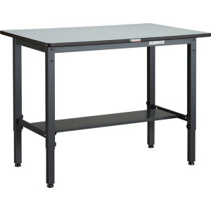 �g���X�RTRUSCO �y�׏d��Ƒ䍂�����ߎ�250kgAWM�^ 1200X600XH700�`910 �_�[�N�O���[ AWMR-1260 301-5599