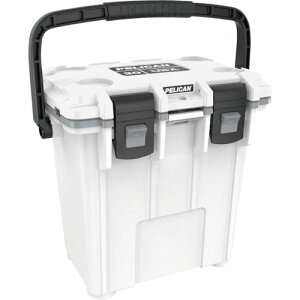 �M���Ǒ΍� �g���X�R���R �I�����W�u�b�N PELICAN 20QT �G���[�g�N�[���[ �z���C�gX�O���[ 20Q-1-WHTGRY 337-8267
