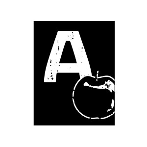 �L�����o�X�A�[�g �C���e���A �A���t�@�x�b�g �p�� ������� �Ǌ|�� CANVAS Alphabet A F12 No.43210