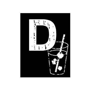 �L�����o�X�A�[�g �C���e���A �A���t�@�x�b�g �p�� ������� �Ǌ|�� CANVAS Alphabet D F12 No.43216
