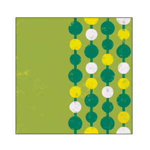 キャンバスアート インテリア 和風 和モダン 日本 おしゃれ 壁掛け CANVAS Pattern 丸柄(緑) S30 No.43939