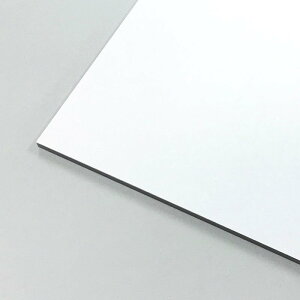 アルミ複合板 アルリーダー ホワイト 3mm 810X1620mm 10枚 両面塗装 看板 内装 装飾 アルミパネル 三菱ケミカル