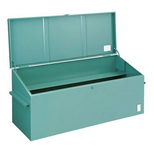 トラスコ TRUSCO オレンジブック 工具箱 ツールボックス 収納 大型車載用ツールボックス 中棚付 グリーン FT-9000 239-0655