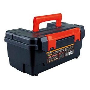 トラスコ TRUSCO オレンジブック 工具箱 ツールボックス 収納 おしゃれ スーパーハードボックス ブラック TSHB-400 497-1647
