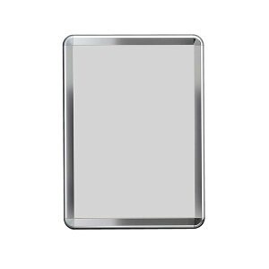 ポスターフレーム ポスター額 B1 壁付け 四辺開閉式 ポスターグリップ PG-44R 化研クローム 屋内用 R型 店舗 看板 ポスターパネル