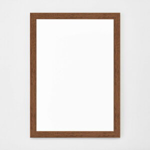 ポスターパネル ポスターフレーム 額縁 ポスター額 ネオフレーム B4 チーク 木目調 フレーム アルミパネル 壁 インテリア トンボ式 軽量 アルナ