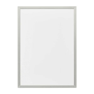 ポスターパネル ポスターフレーム 額縁 ポスター額 UV加工 Rパネル A2 シルバー フレーム アルミパネル 壁 インテリア トンボ式 軽量 アルナ