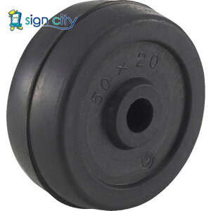 トラスコ中山 TRUSCO オレンジブック 二輪運搬車用車輪 Φ50ゴム車輪 4011用補助車輪 P50G 303-3864