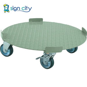 �g���X�R���R TRUSCO �I�����W�u�b�N �~�`��� 4�_�K�C�h�^ �׏d500kg �䐡��610 �X�g�b�p�[�t RB-500S 300-1288