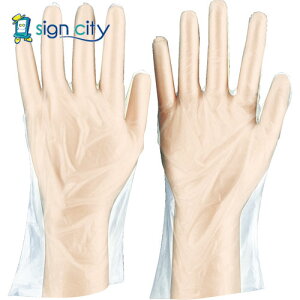 トラスコ中山 TRUSCO オレンジブック 保護具 ポリオレフィン製使い捨て手袋 Mサイズ (20枚入) DPM-1834 172-8075