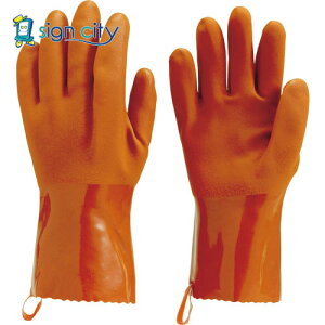 トラスコ中山 TRUSCO オレンジブック 保護具 作業用品 塩化ビニール手袋 フック付 LLサイズ TGL-650-LL 784-7769