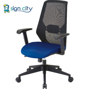 �g���X�R TRUSCO ���b�V���n�C�o�b�N�`�F�A�gVIENTO�h �I�t �u���[ MCH-A-B 207-2728