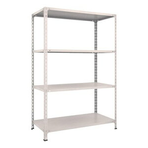 �g���X�R TRUSCO �X�`�[�����b�N �y�ʒI�J���^ W1200×D600×H1800 4�i �l�I�O���[ 64W-14 502-4692