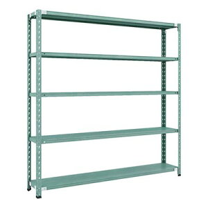 �g���X�R TRUSCO CB�^�Z�~�{���g���X�y�ʒI 1800×300×H1800 5�i �O���[�� CB-6635-GN 115-5186