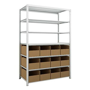 �g���X�R TRUSCO �X�`�[�����b�N H1900×W1250×D625 7�i �r��12�t K1-6467A12 206-5066