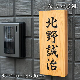 楽天市場 表札 木製の通販