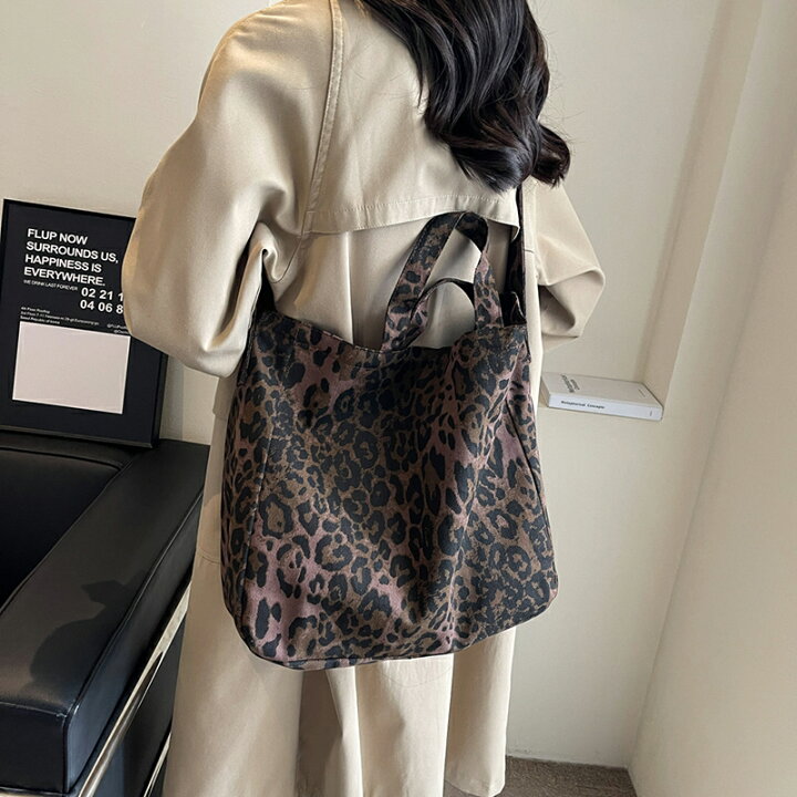 楽天市場】ショルダーバッグ ヒョウ柄 ショルダーバッグ バッグ 
