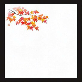 花宴耐油天紙 (100枚入) 赤もみじ 4寸(W68617) 敷紙・掛紙 天ぷら敷紙 4寸 天ぷら敷紙