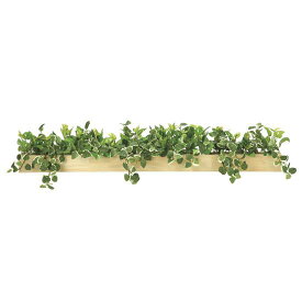 光触媒 人工観葉植物 造花 ウッドボックスSL (高さ18cm) 店舗用品 光触媒 人工観葉植物・造花・フェイクグリーン テーブル(卓上)用