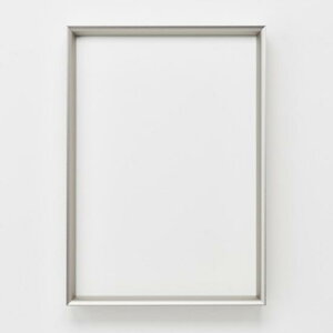 デッサン額 LEAN (受注生産品) A3ノビ マットシルバー (LEAN(A3ノビ)(SI)) ポスターフレーム その他のサイズ その他のサイズ(複数サイズ)