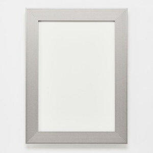 デッサン額 DUO (受注生産品) B2(ヨコ) マットシルバー 片面 ポスターフレーム B2サイズ 低価格帯(B2)