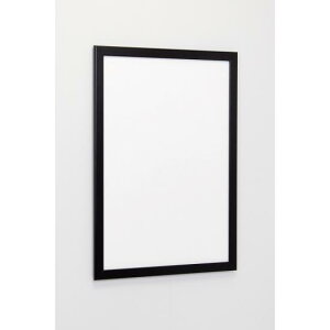 ポスターパネル334 A2 屋内用 4辺開きタテヨコ兼用 カラー:ブラック (334-K-A2) ポスターフレーム A2サイズ 前面開閉式(A2)