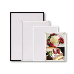 オープンパネル-S B3 Fr:ブラック/Co:シルバー ポスターフレーム B3サイズ