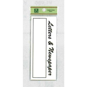 \v[gH X֎\ 60×150mm \:LETTERSNewspaper (HB156-3) SpiEHŔ \EW hA\Ev[g