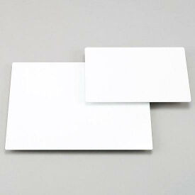 アルミ複合板 (アルポリック) 白 300×450×3.0 (角R) (892-31) 安全用品・工事看板 標識・看板素材