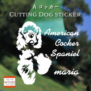 �A�����J���R�b�J�[�X�p�j�G���X�e�b�J�[ �����Ƃ̂��߂̖��O���� �A�����J���R�b�J�[�X�p�j�G�� �X�e�b�J�[ �������ȃf�U�C�� ������ �� �� �X�e�b�J�[ �J�b�e�B���O�X�e�b�J�[ �� ��