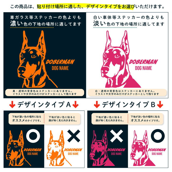 楽天市場 ドーベルマン 車 ステッカー 犬 ドーベルマン ピンシャー カッティング 転写式 窓 車ステッカー かっこいい Dog ドッグ イヌ いぬ ペット シール オリジナルデザイン プレゼント 記念 贈り物 1 オリジナルグッズ デザイン工房 文字 ステッカー