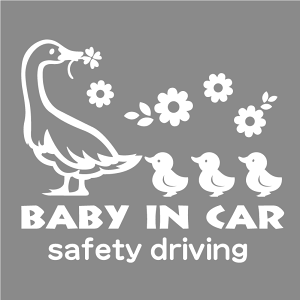  XebJ[ baby in car XebJ[ q Ԃ񂪏Ă܂ 킢 Aq Ђ悱 N[o[ Ђ qR JbeBOXebJ[ oYj v[g }} IWiObY