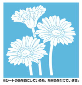 ワンポイント　デザインステッカー 3 花 フラワーメール便【送料無料】 オリジナルグッズ