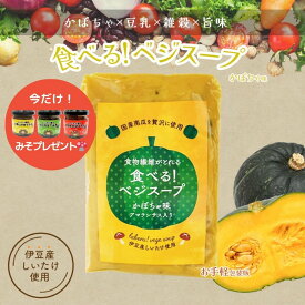 【スーパーSALE50％OFF】 食べるベジスープ (カボチャ) 無添加 レトルトスープ 150g×2パック 野菜スープ カップスープ かぼちゃスープ パンプキン グルテンフリー マクロビオティック 食物繊維 腸活 ダイエット 健康食 きのこ ポタージュ 時短 インスタント 朝食 おしゃれ